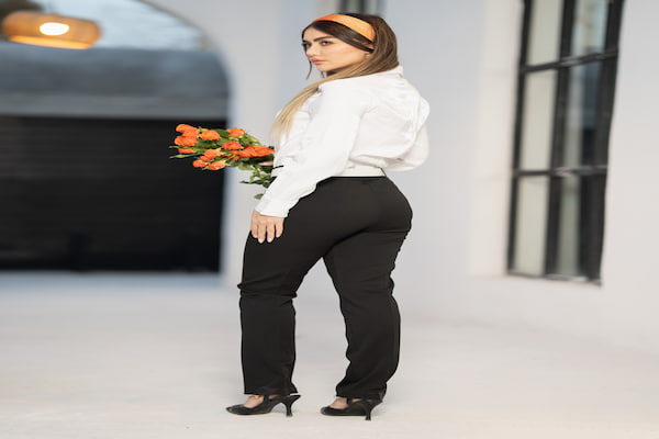 تصویر 2 از خرید شلوار جین زنانه راسته + قیمت فروش استثنایی
